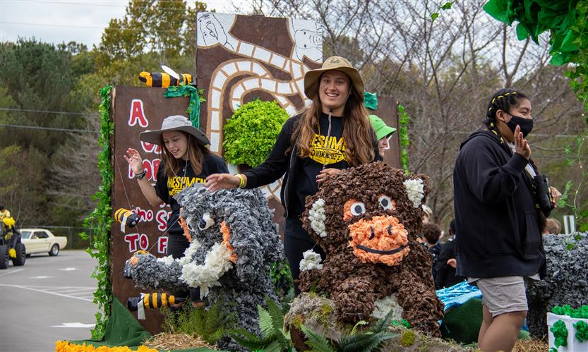 Fairview High's homecoming parade